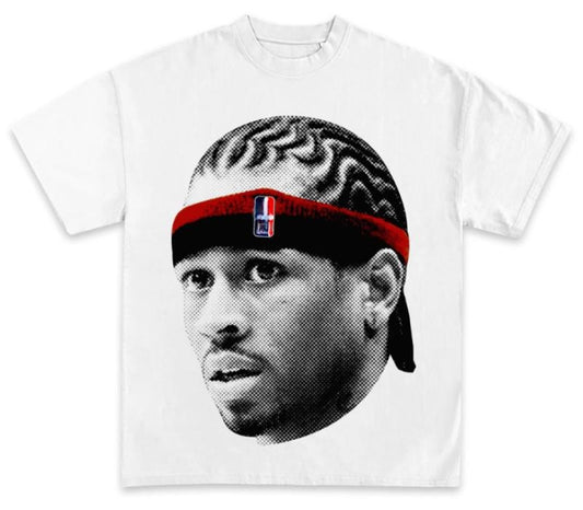 Allen Iverson Vintage 90s Graphic T-Shirt, Gifts For Fan, Menswear Top Underwear Streetwear