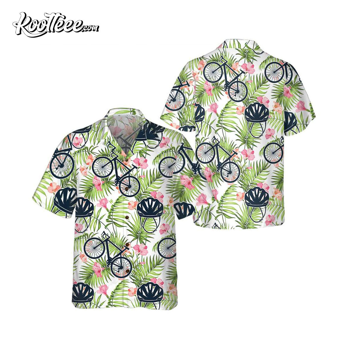 Aloha Cycling Bicycle Hawaiian Shirt