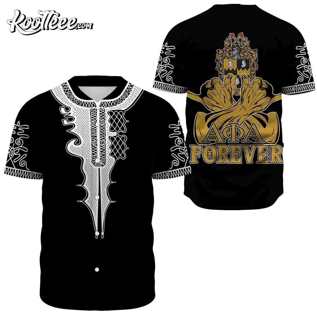 Alpha Phi Alpha Forever Baseball Jersey