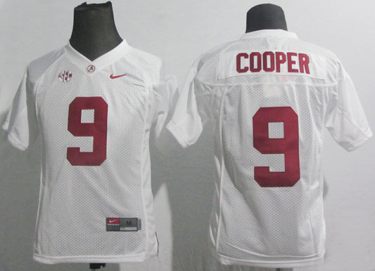 Amari Cooper 9 White Youth