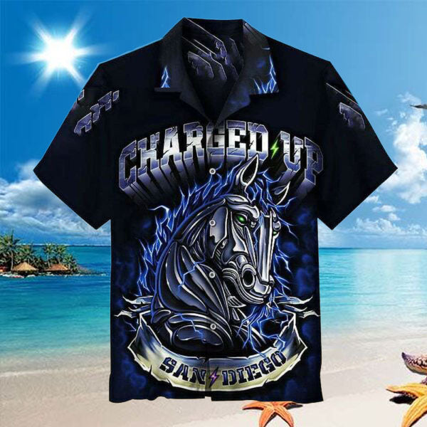San Diego Chargers Hawaiian Shirt Gift for Men Women Summer