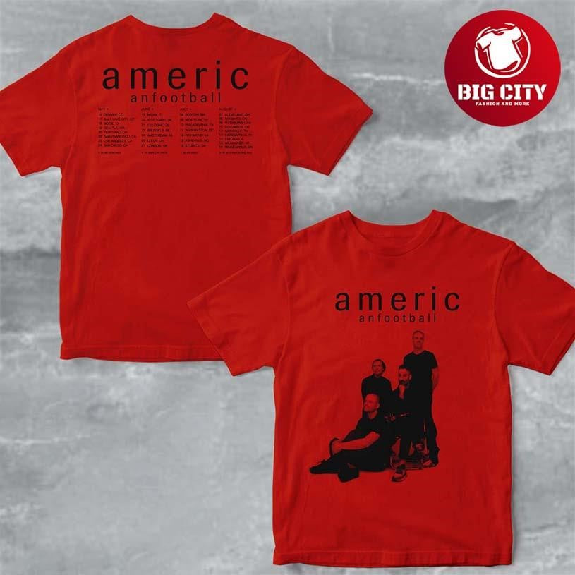 American Football World Tour 2026 From May To August Schedule Dates Two Sided Shirt