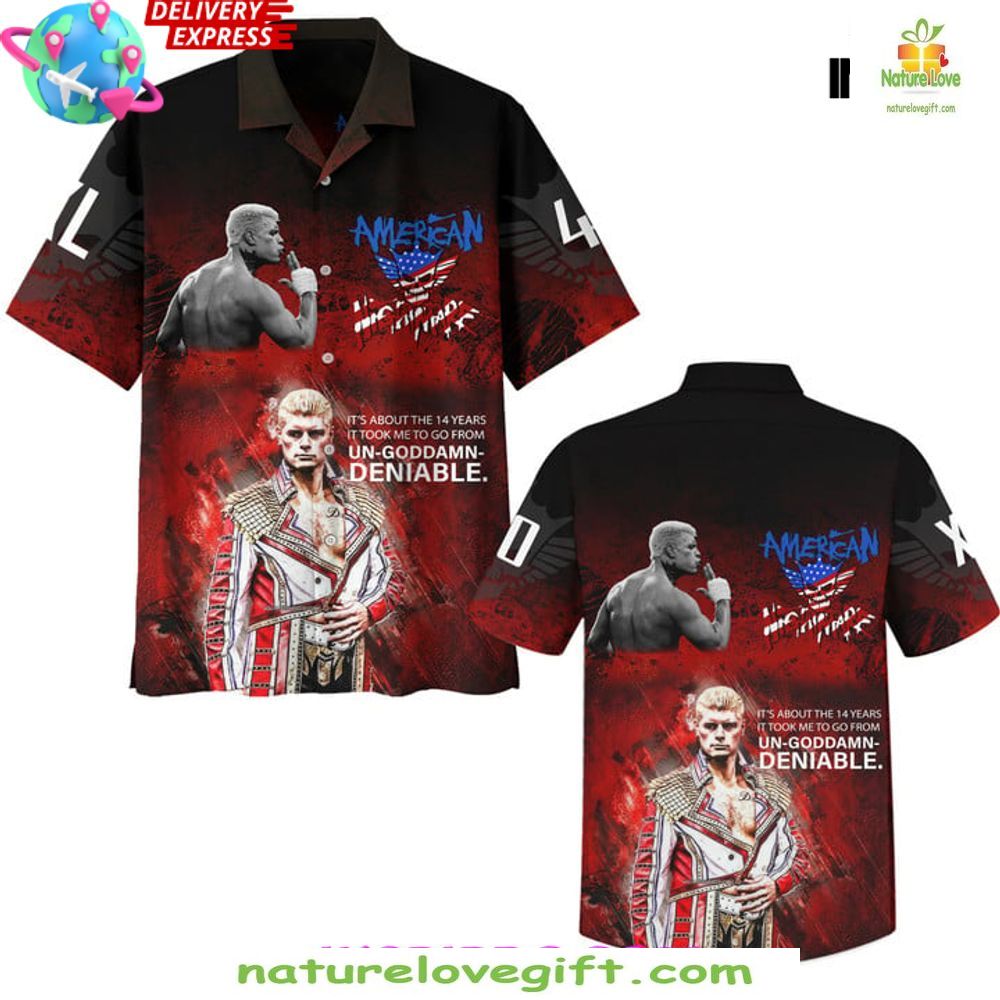 American Nightmare UNGODDAMNDENIABLE Hawaiian Shirt