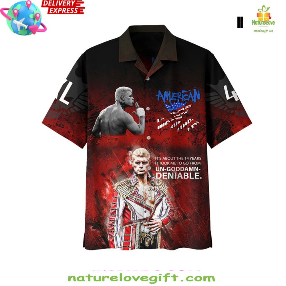 American Nightmare UNGODDAMNDENIABLE Hawaiian Shirt