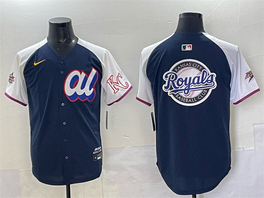 American League Kansas City Royals Team Big Logo Navy Alternate 2025 All-Star Edition