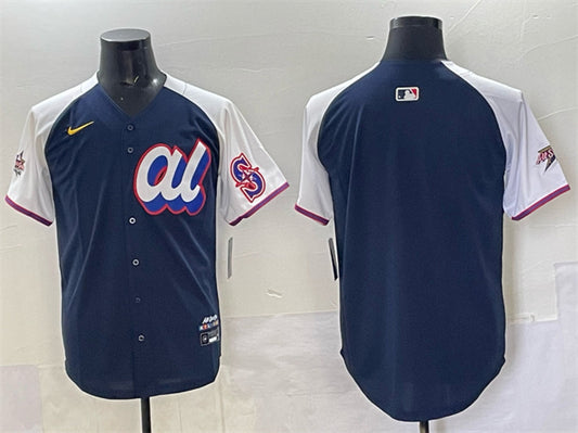 American League Seattle Mariners Blank Navy Alternate 2025 All-Star Edition Limited