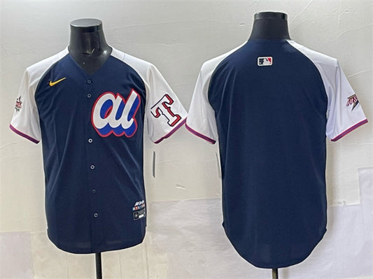 American League Texas Rangers Blank Navy Alternate 2025 All-Star Edition Limited