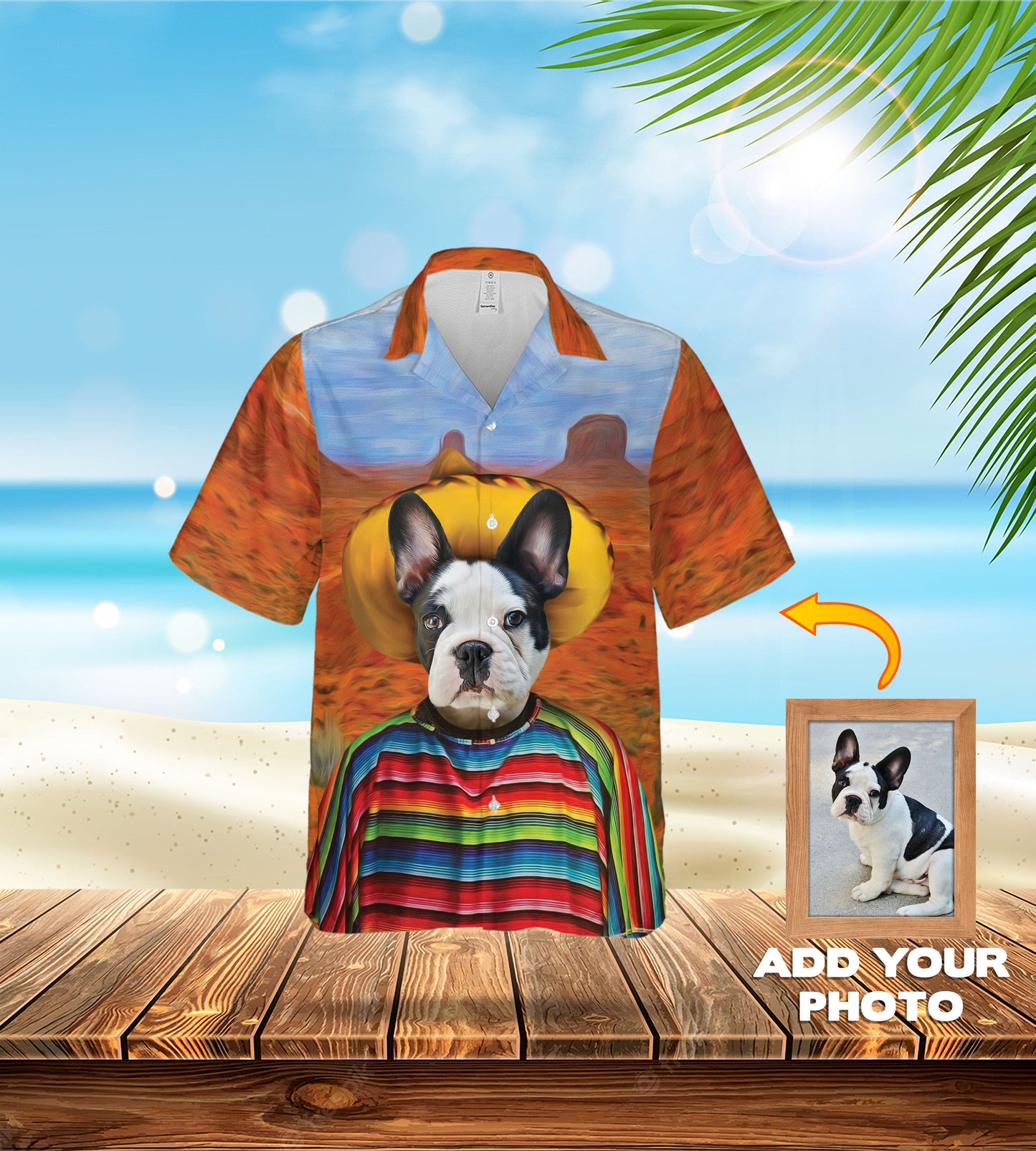 Custom Hawaiian Shirt (The Amigos) (1-7 Pets)