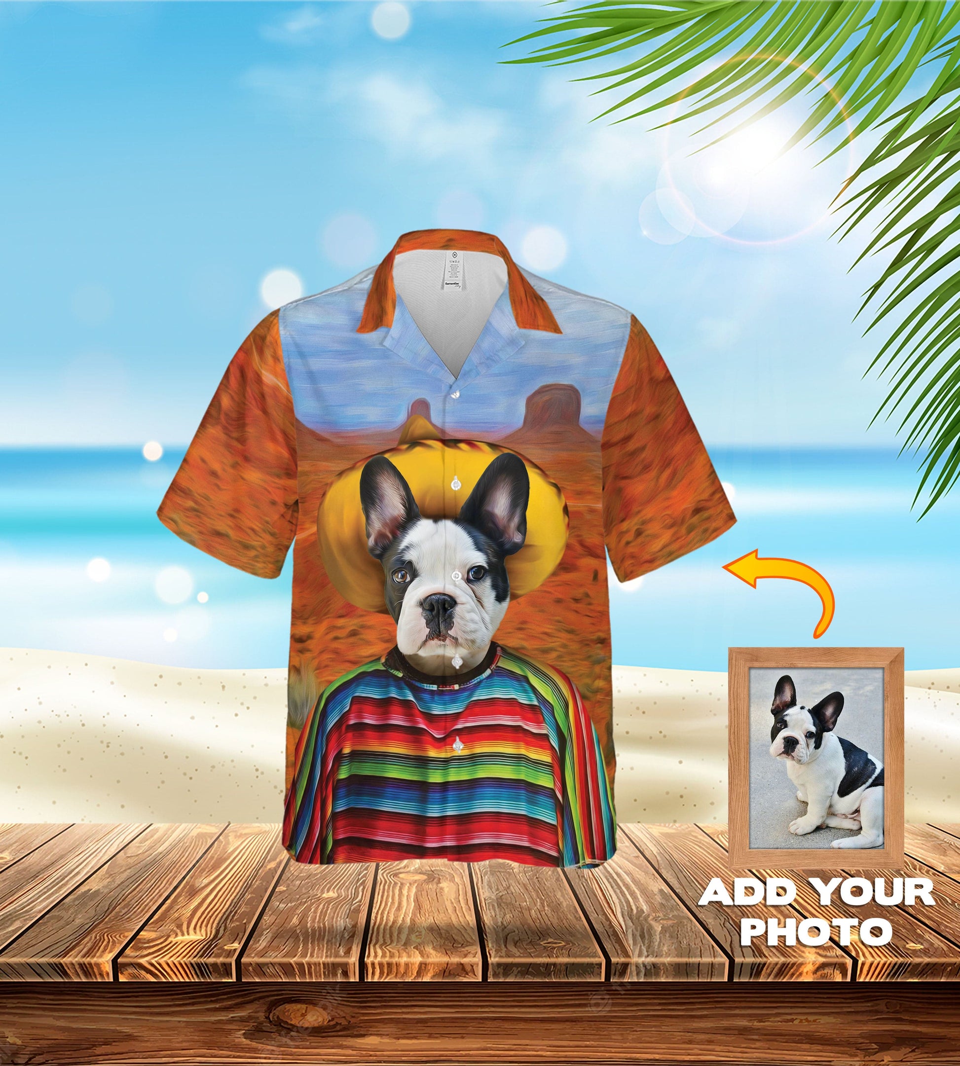 Custom Hawaiian Shirt (The Amigos) (1-7 Pets)