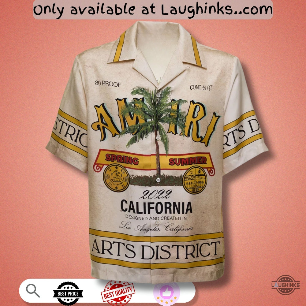Amiri Casual Hawaiian Shirt Replica