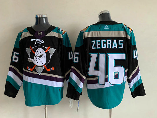 Anaheim Ducks #46 Trevor Zegras Style 1