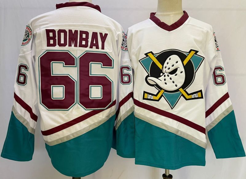 Anaheim Ducks #66 Gordon Bombay Style 1