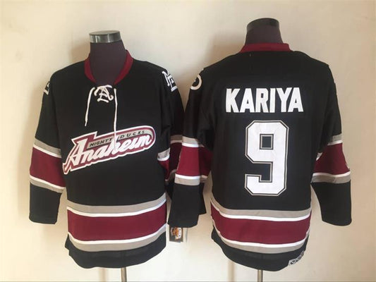 Anaheim Ducks #9 Paul Kariya Style 1