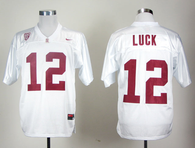 Andrew Luck 12 White