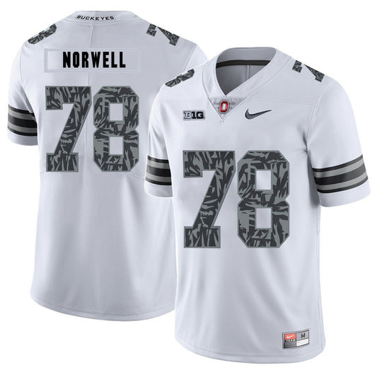 Andrew Norwell 78 Pattern White