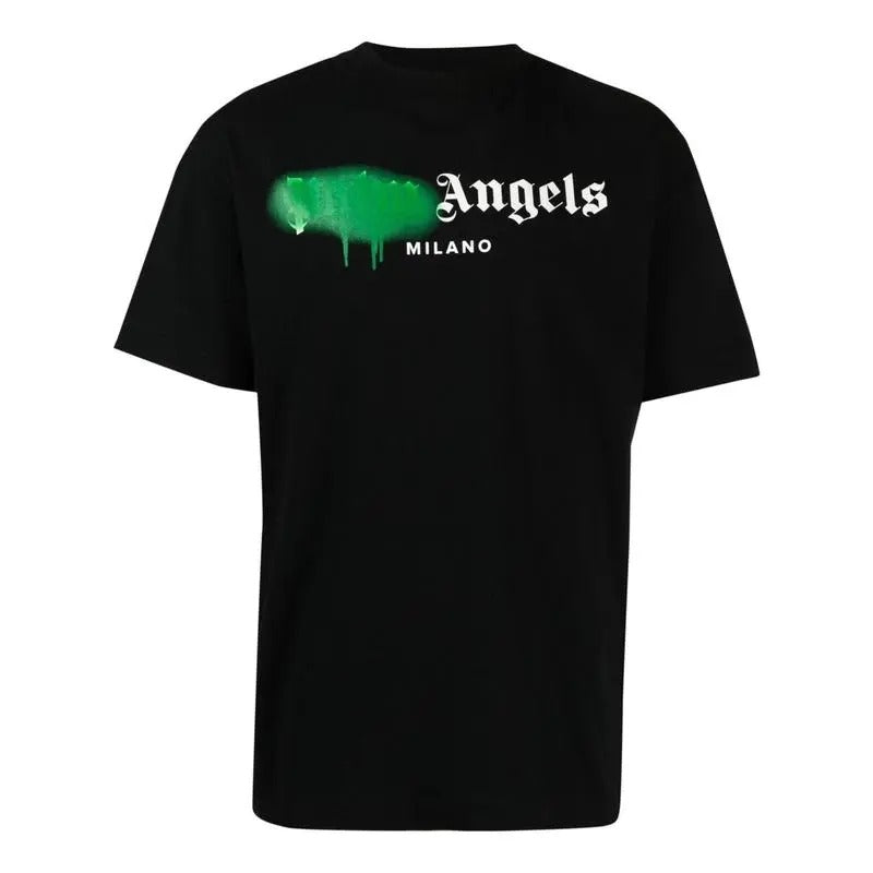 Angels Milano sprayed-logo T-shirt Hoodie, Sweatshirt | InkThreadWorks.com