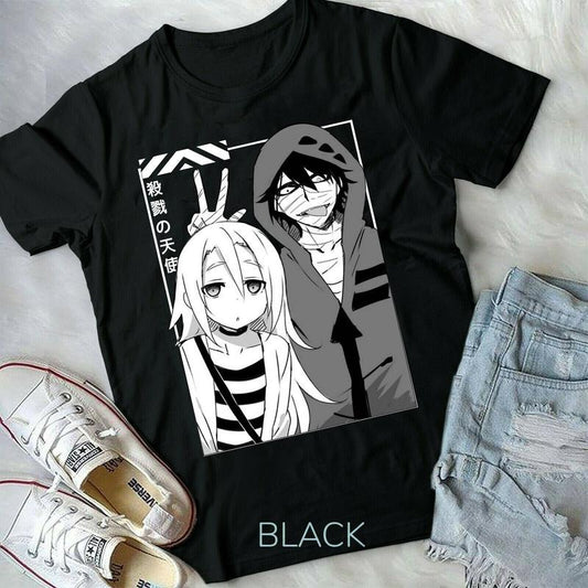Angels of death,Satsuriku no TenshiRay Rachel Gardener,Manga Unisex T-Shirt S-4XL Hoodie, Sweatshirt | InkThreadWorks.com