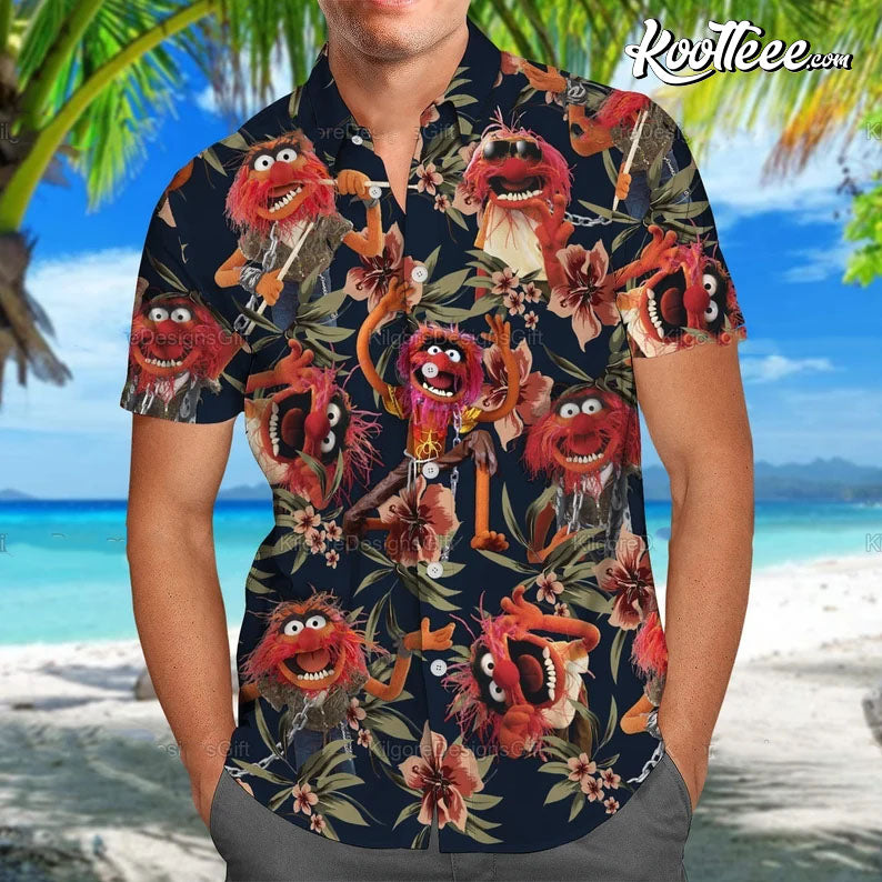 Animal Muppets Hawaiian Shirt And Shorts