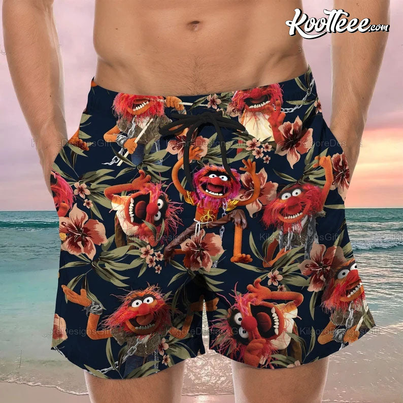 Animal Muppets Hawaiian Shirt And Shorts