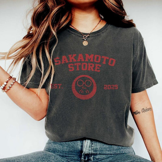 Anime Sakamoto Days Shirt, Sakamoto Store Team Est.2025 Unisex T-Shirt, Sweatshirt, Hoodie