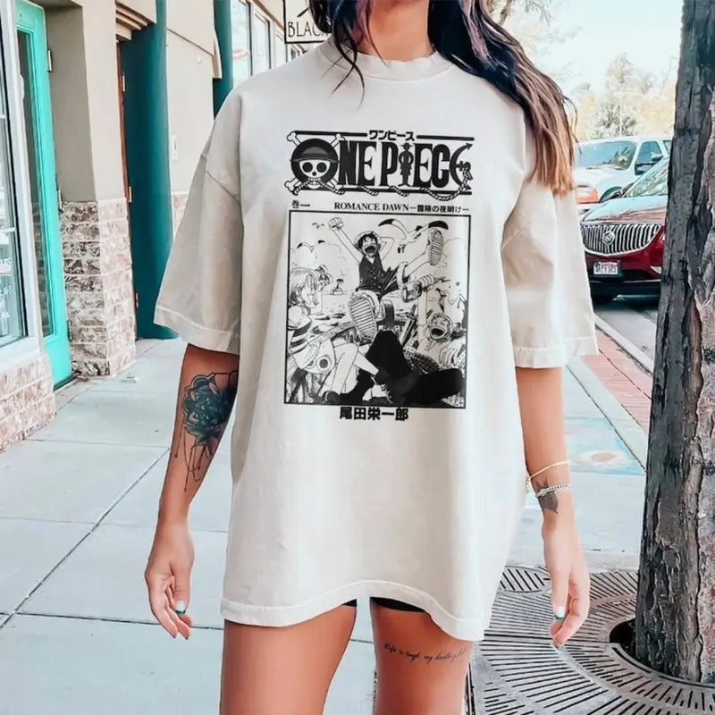 Anime T-shirt, Anime Japanese Shirt, Manga Shirt, Vintage Anime Shirt, One Piece T-shirt,Retro One Piece Shirt For Fan,One Piece Unisex Tees
