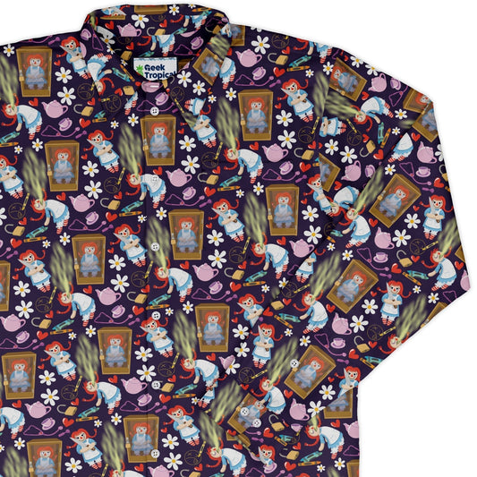 Annabelle Doll Long Sleeve Button Up Shirt