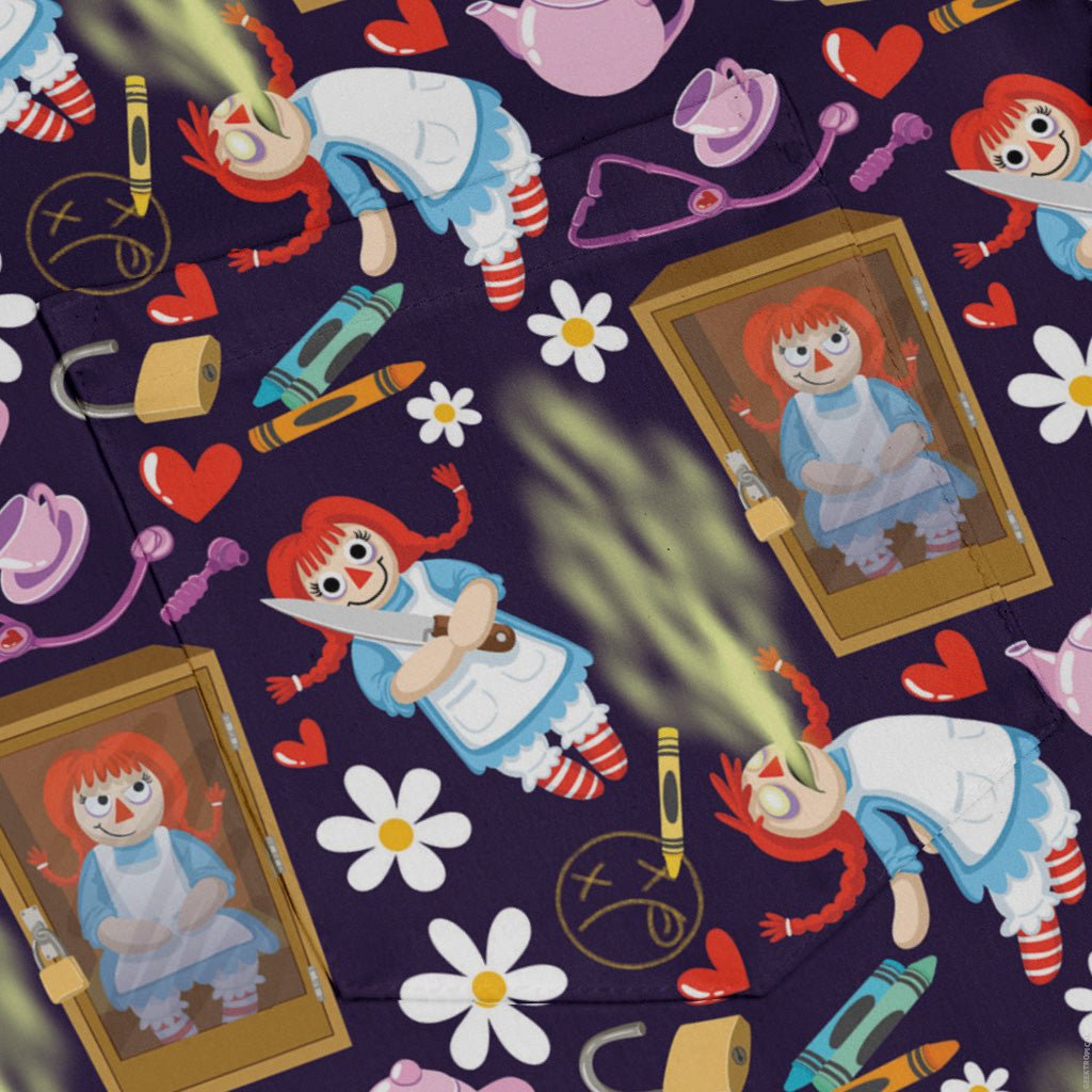 Annabelle Doll Long Sleeve Button Up Shirt