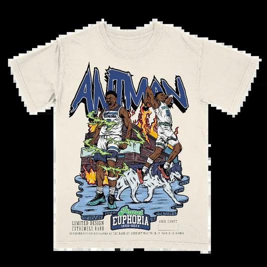 Anthony Edwards V2 Tee for Men - Soft and Comfortable Shirt - Menswear - Graphic T-Shirt