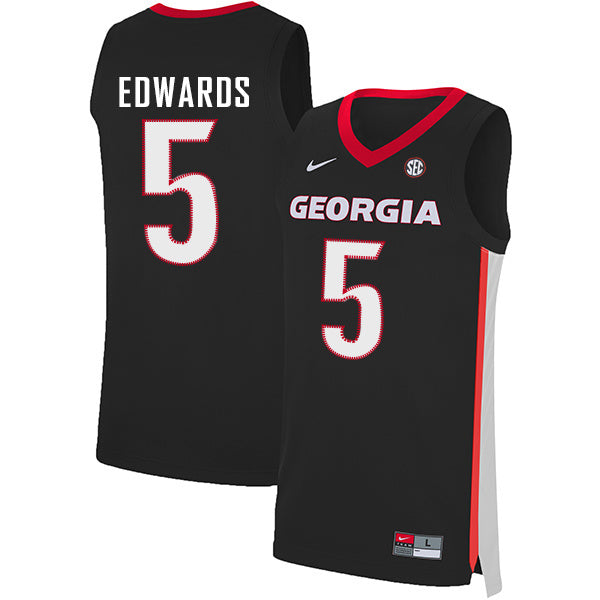 Anthony Edwards 5 V Collar Black