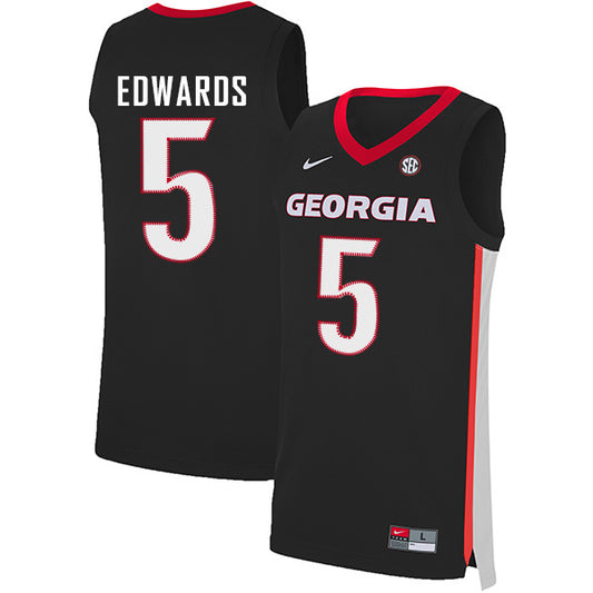 Anthony Edwards 5 V Collar Black
