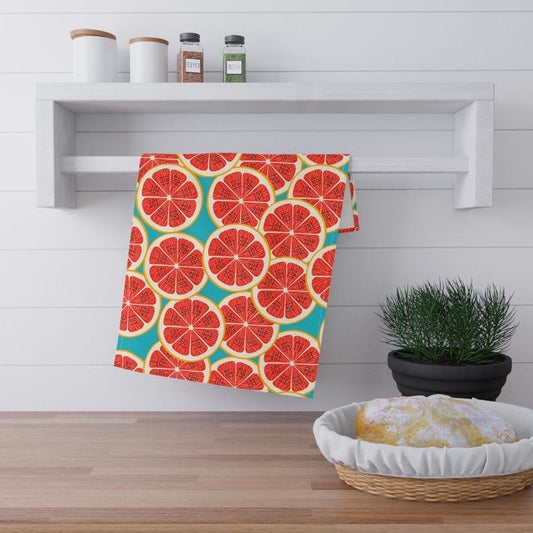 Anti-Trump Tea Towel  Subtle lemon Style Design  Political Kitchen Towel  Funny Political Towel  Unique Gift for Liberals...