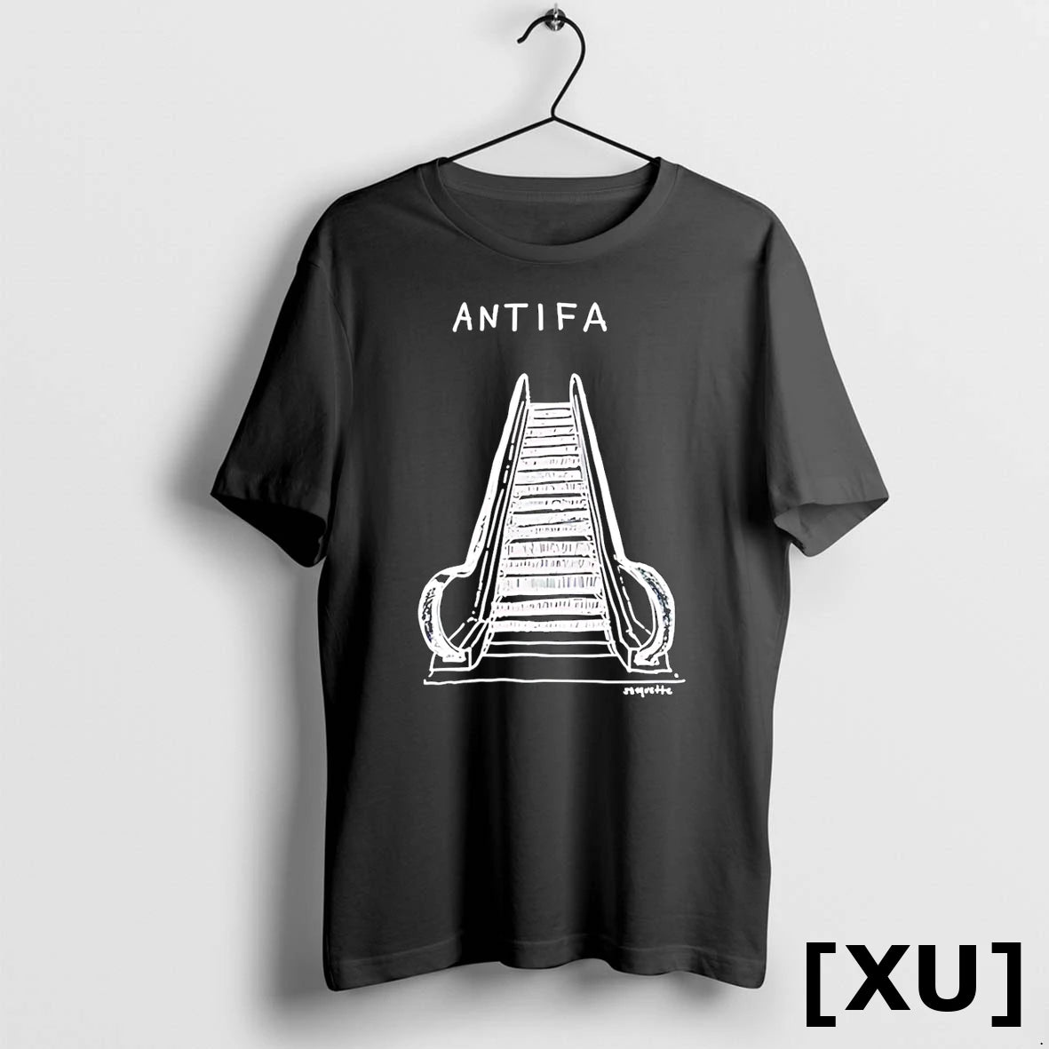 Antifa Escalator Paint Tshirts Sweater
