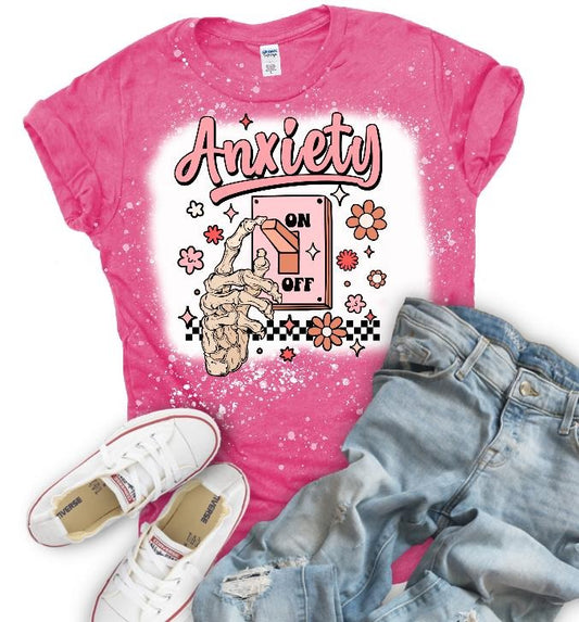 Anxiety On T-shirt Hoodie, Sweatshirt | InkThreadWorks.com