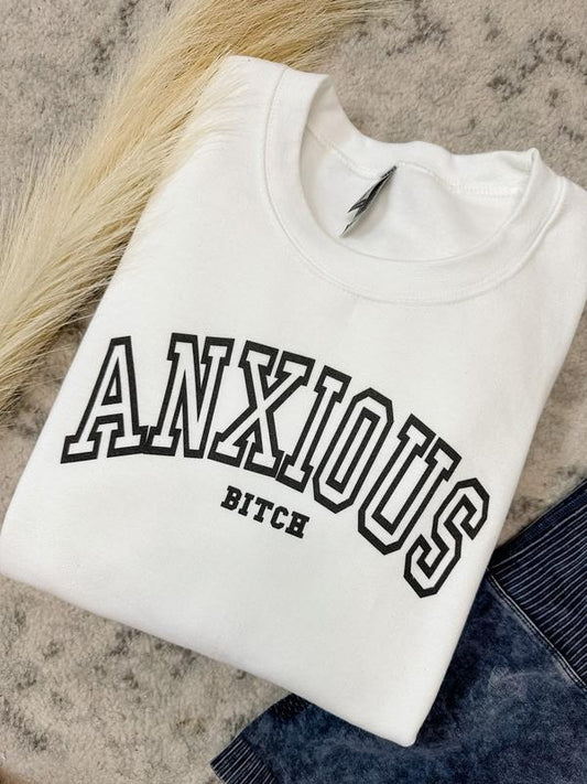 Anxious Graphic Sweatshirt