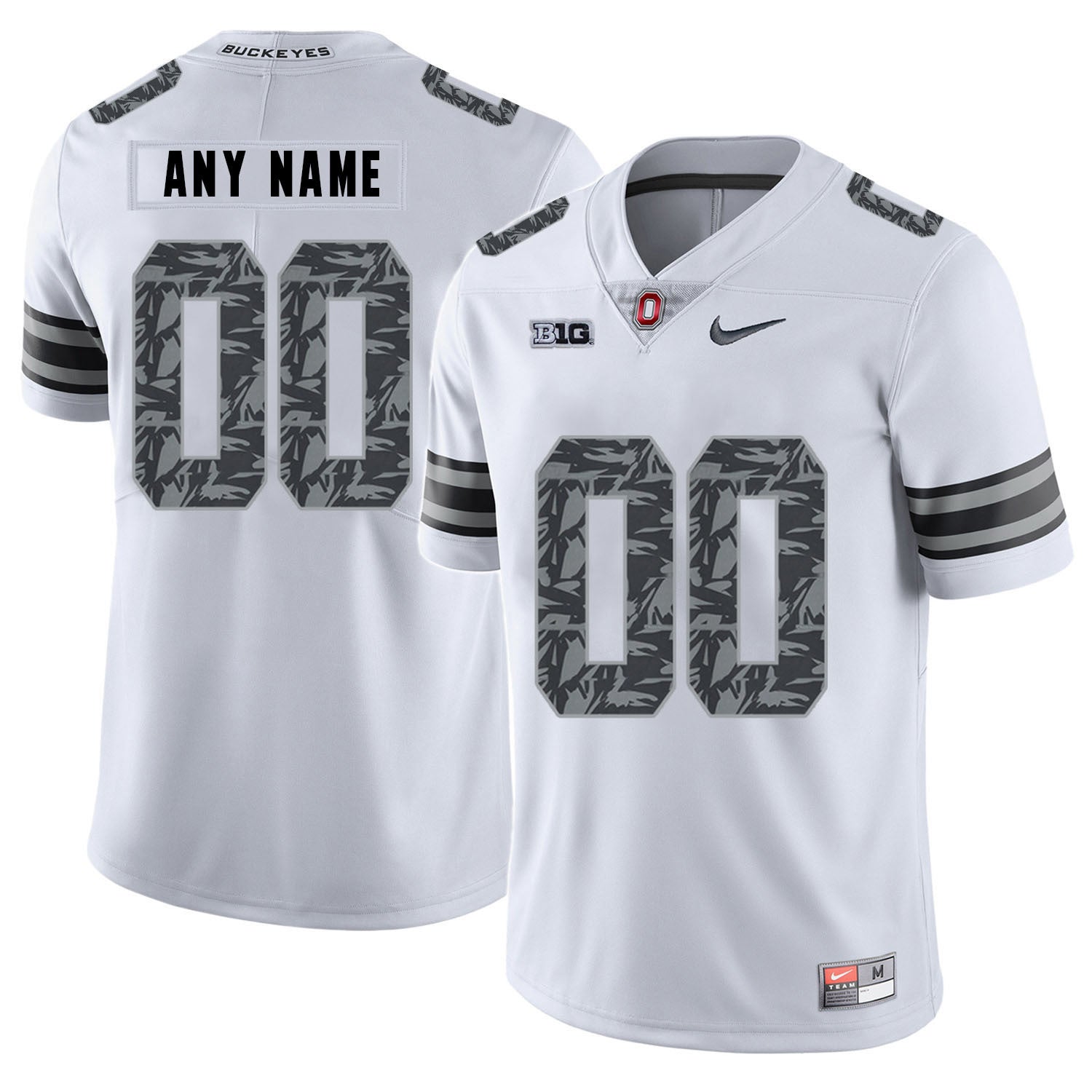 Any Name 00 Pattern White
