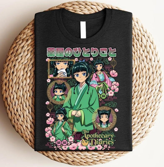 Apothecary Diaries Shirt, MaoMao Shirt, Anime Graphic Tees, Gift For Him Her, Unisex Shirt