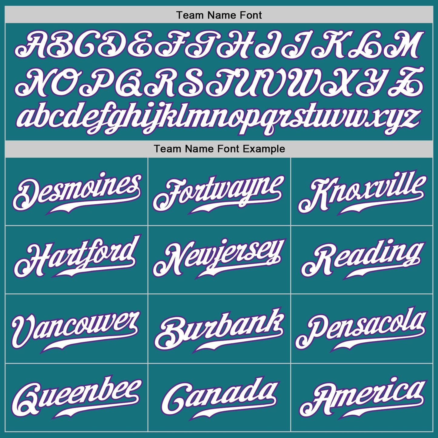 Custom Teal Purple Pinstripe White-Purple Authentic Baseball Jersey