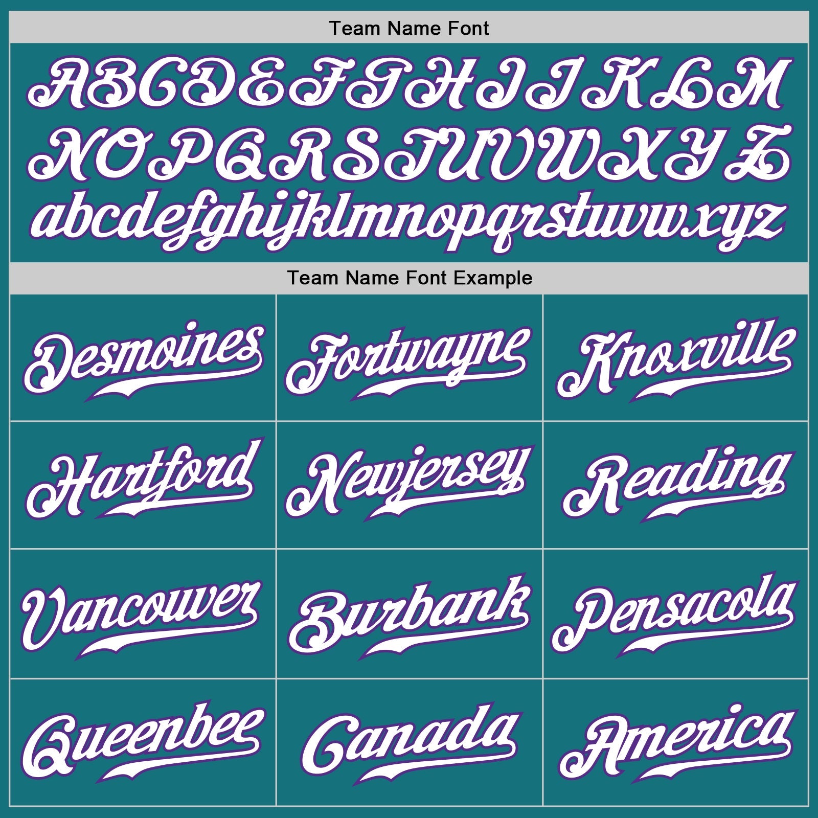 Custom Teal Purple Pinstripe White-Purple Authentic Baseball Jersey