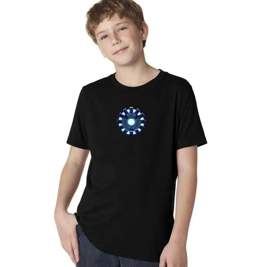 Arc Reactor B Youth T-Shirt Casual Classic