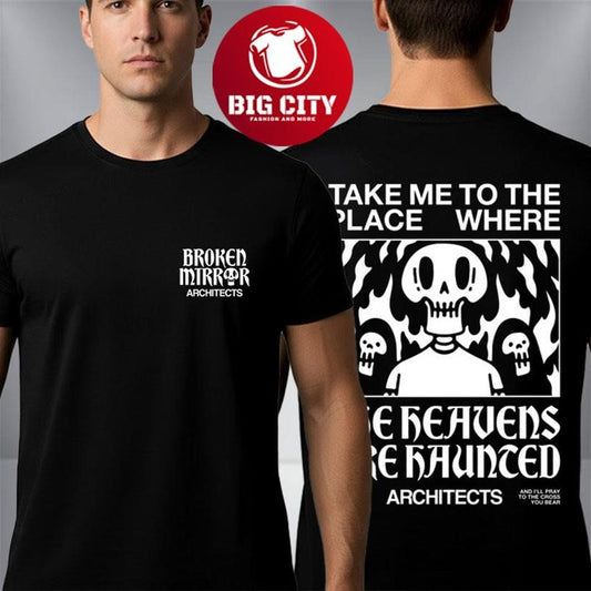 Architects Broken Mirror Tour 2026 Broken Mirror Heavens Two Sided Shirt