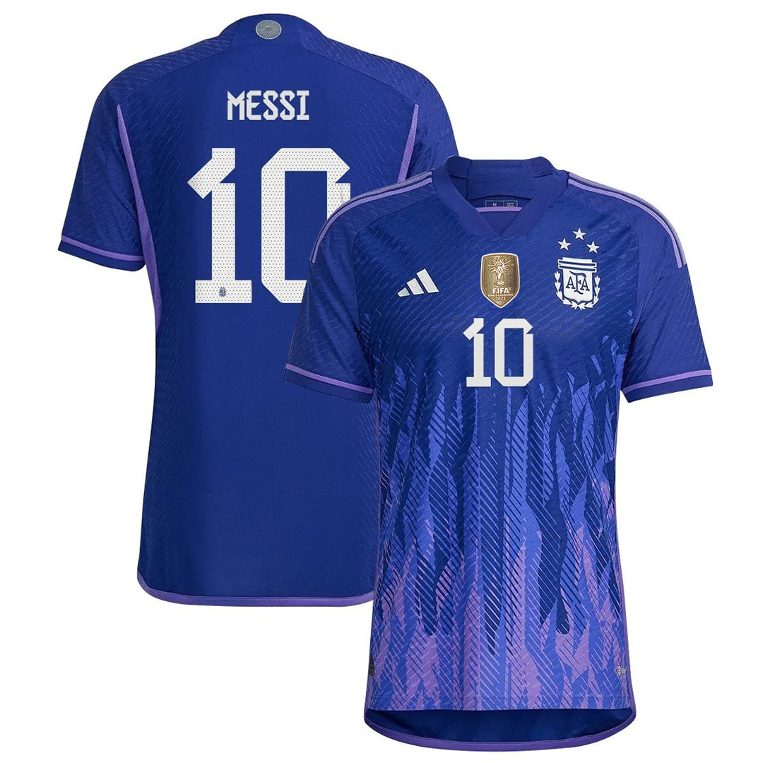 Argentina 2022 away Champion 3 stars Style 1