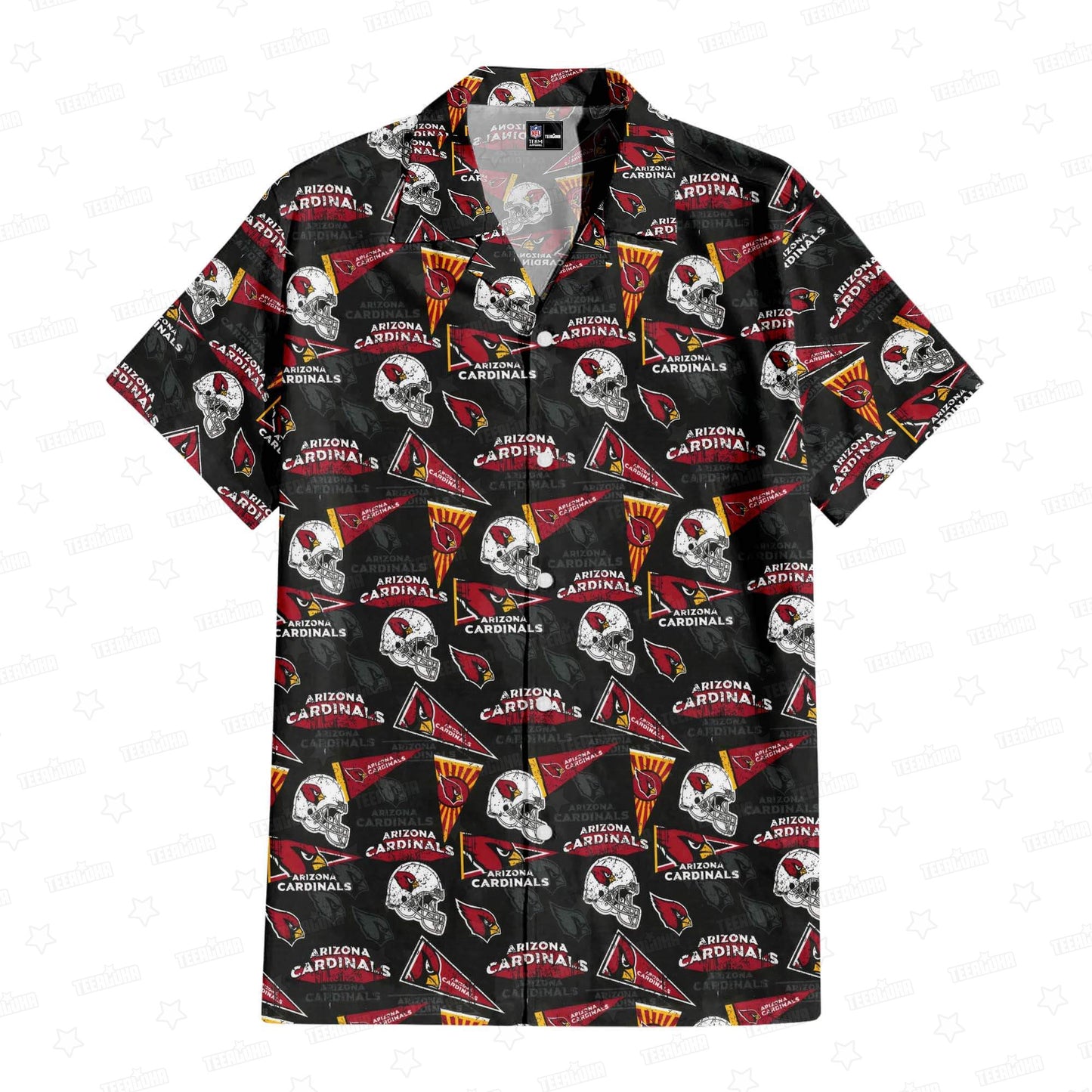 Arizona Cardinals Hawaiian Shirt Firebird Spirit Design 756632