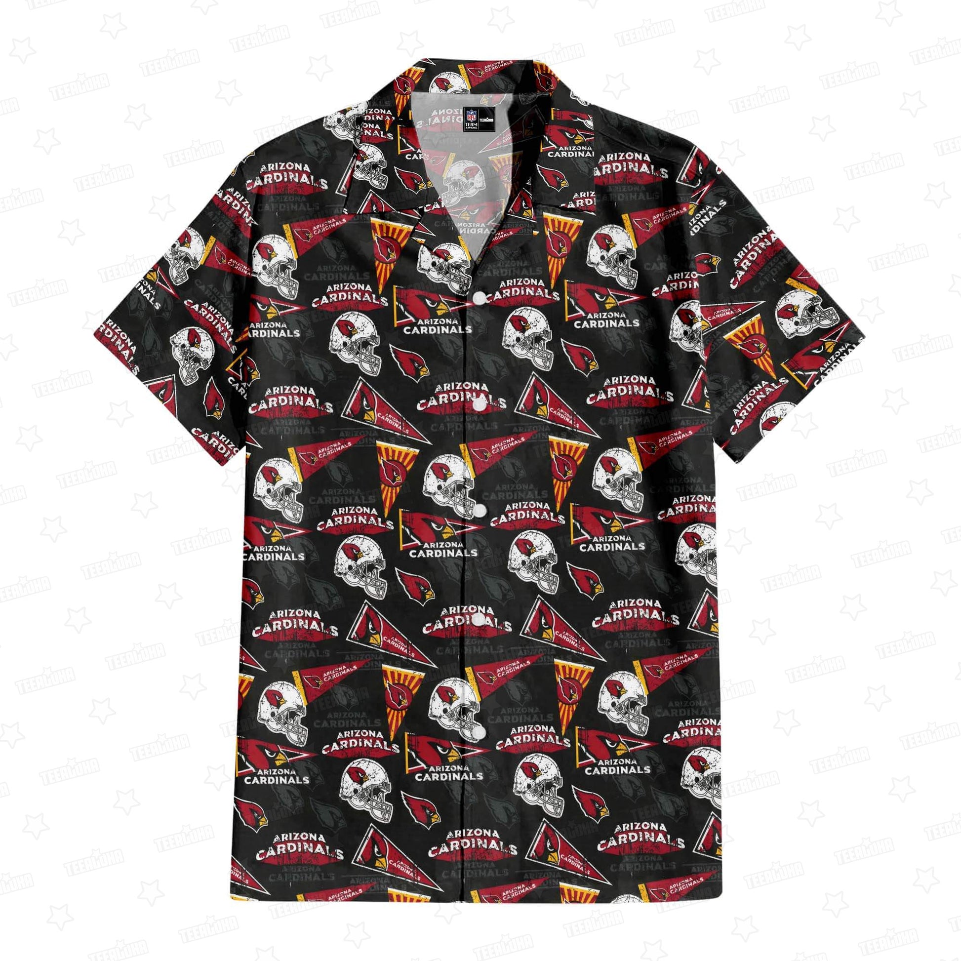 Arizona Cardinals Hawaiian Shirt Firebird Spirit Design 756632