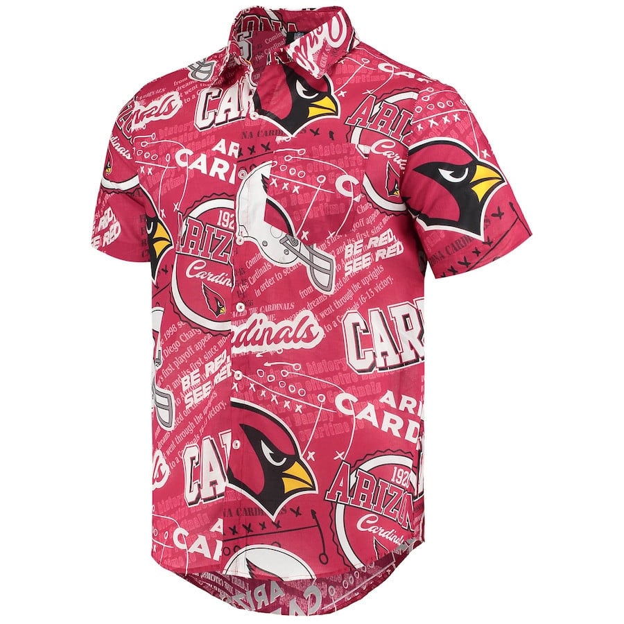 Arizona Cardinals Hawaiian Shirt Legacy Collage Design 746549