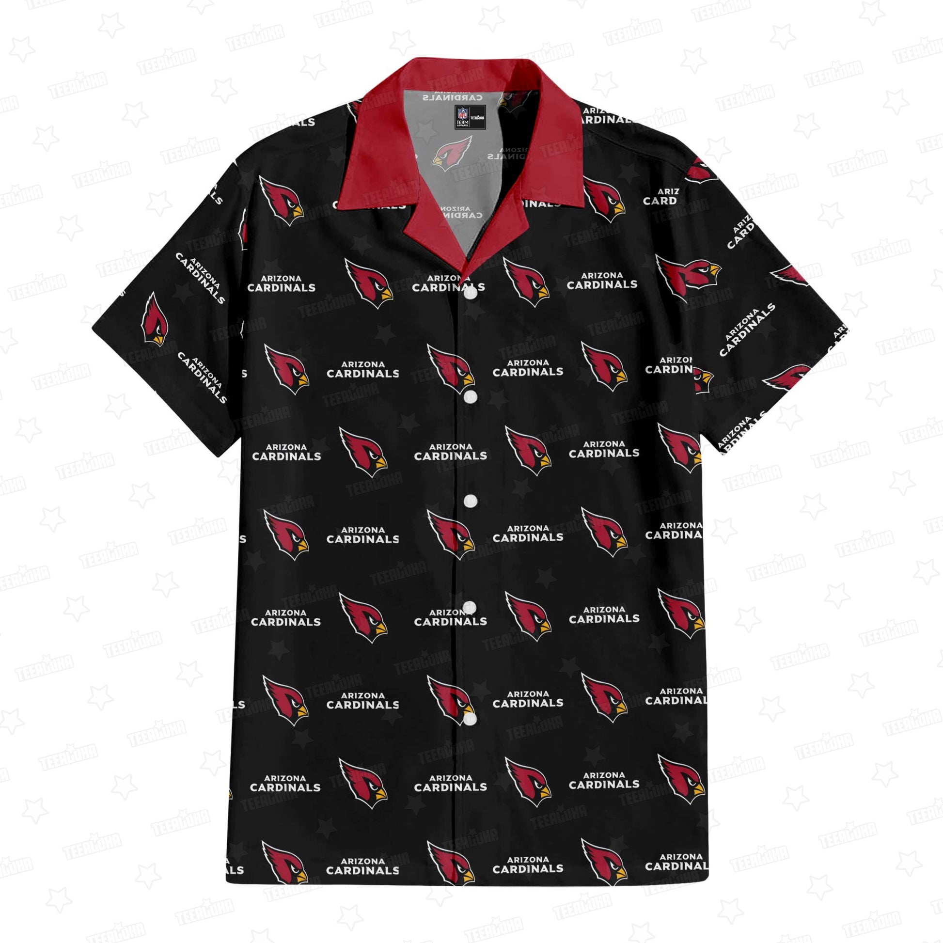Arizona Cardinals Hawaiian Shirt with Seamless Logo Design 629339
