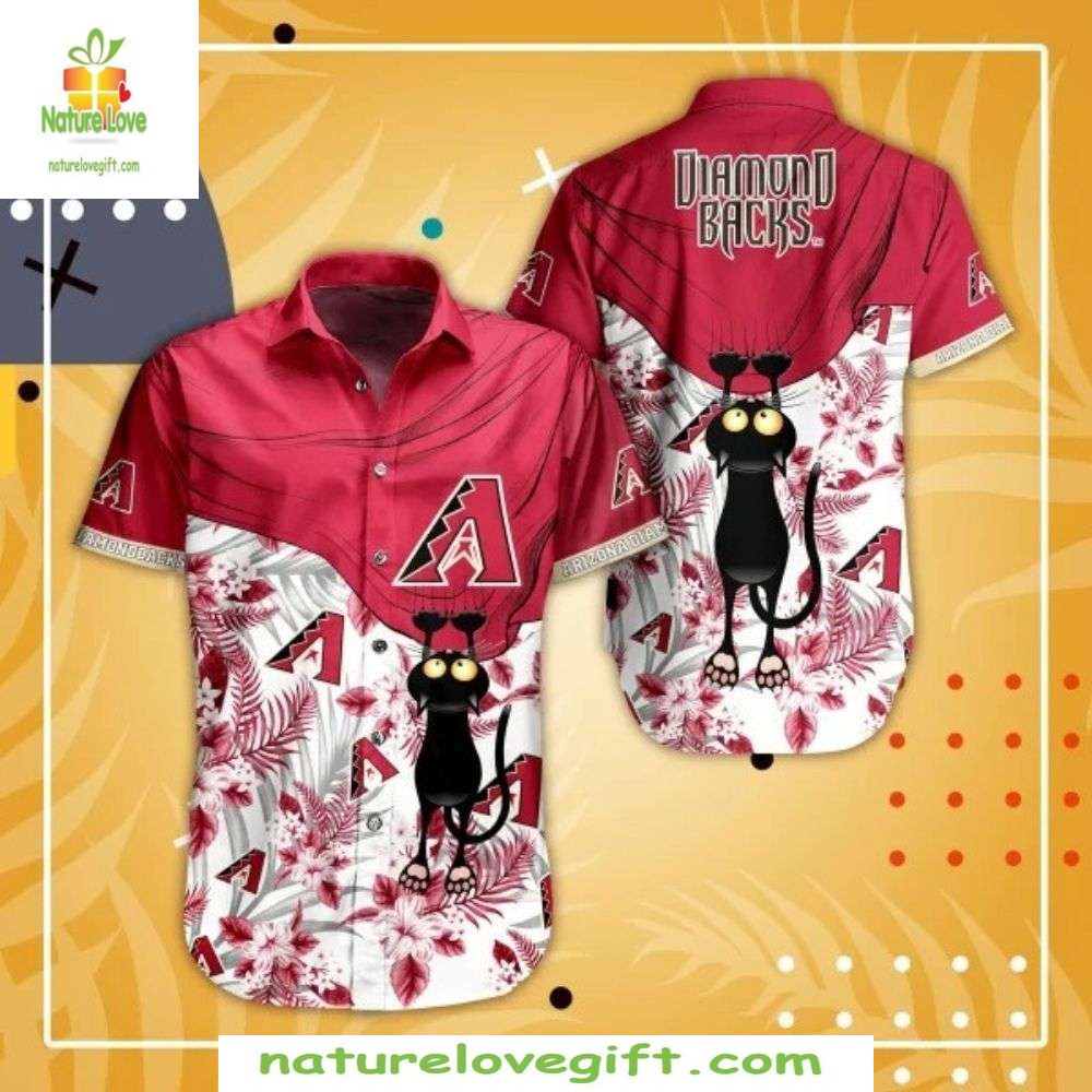 Arizona Diamondbacks Hawaiian Shirt Stylish MLB Baseball Apparel