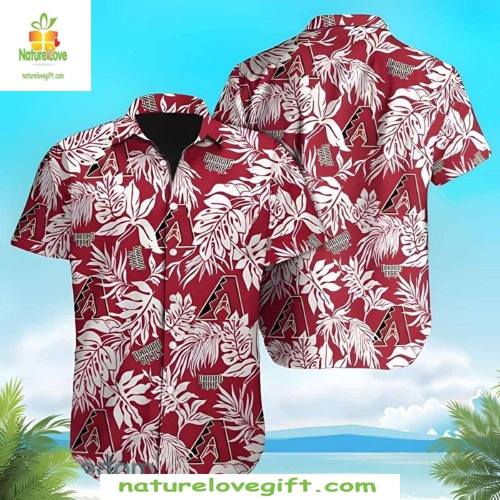 Arizona Diamondbacks MLB Hawaiian Shirt Stylish Baseball Aloha Apparel