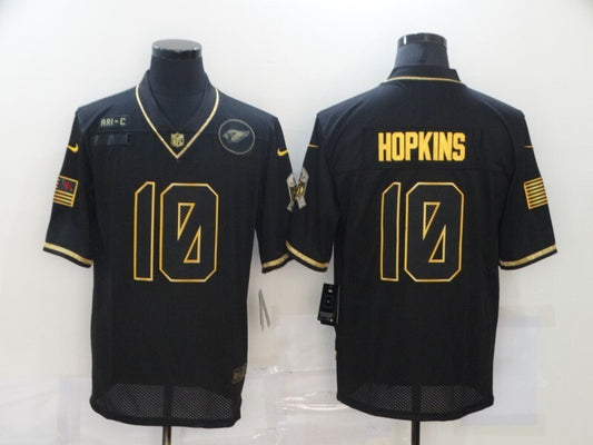 Arizona Cardinals #10 DeAndre Hopkins 20 Salute Retro Gold 718