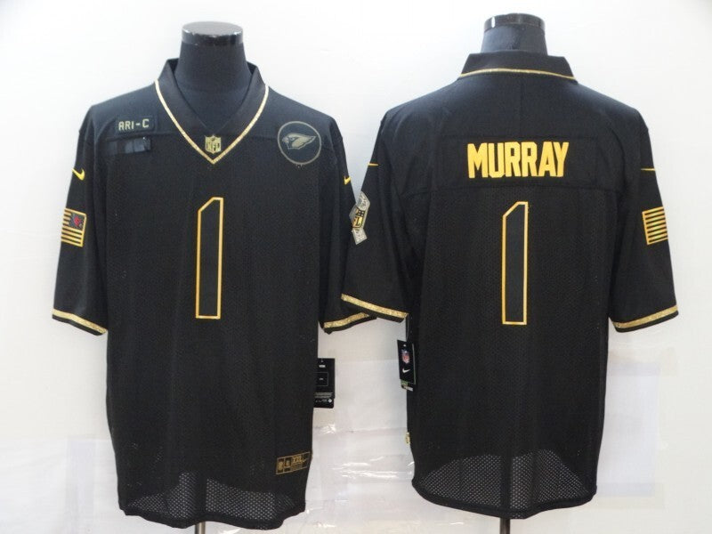 Arizona Cardinals #1 Kyler Murray 20 Salute Retro Gold 724