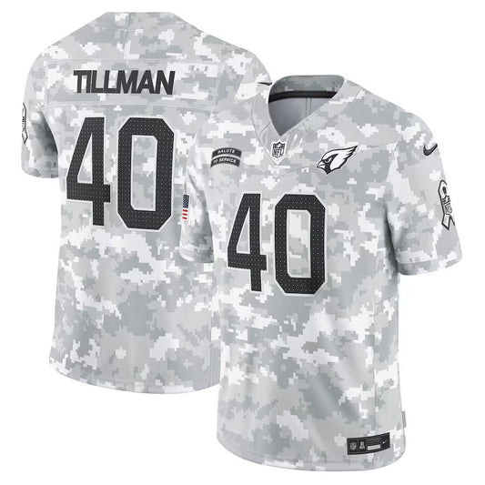 Arizona Cardinals #40 Pat Tillman 2024 Salute to Service Retired Player Limited Jersey - Arctic Camo